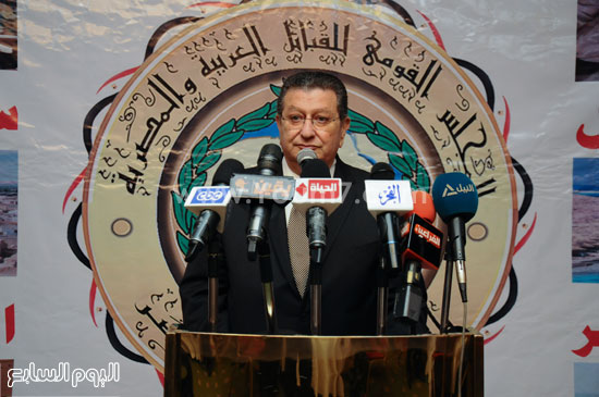  عمر المختار صميدة يعلن تأييد القبائل العربية للدولة ومؤسساتها -اليوم السابع -4 -2015